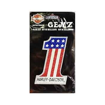 Amazon.co.jp: ハーレーダビッドソン ステッカー GEMZ NO.1 : 車
